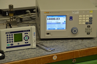 Pressure calibration - mcs Laboratory - Altdorf